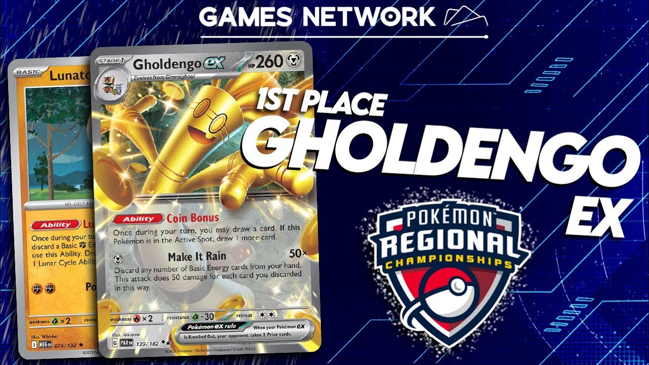 1st Place Deck Profile: Gholdengo ex - Gdańsk Regional Championships (2025) 🌙