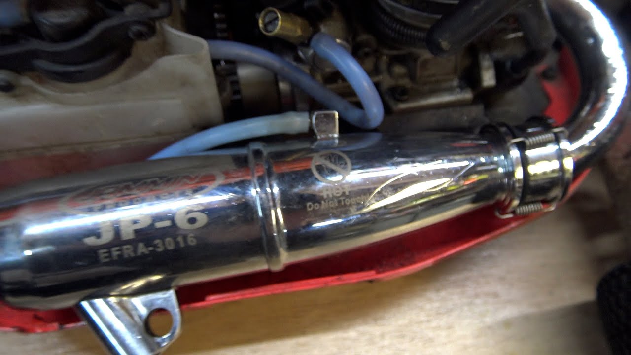 My Kyosho MP9 Nitro RC Buggy Has a New Exhaust & Wheels