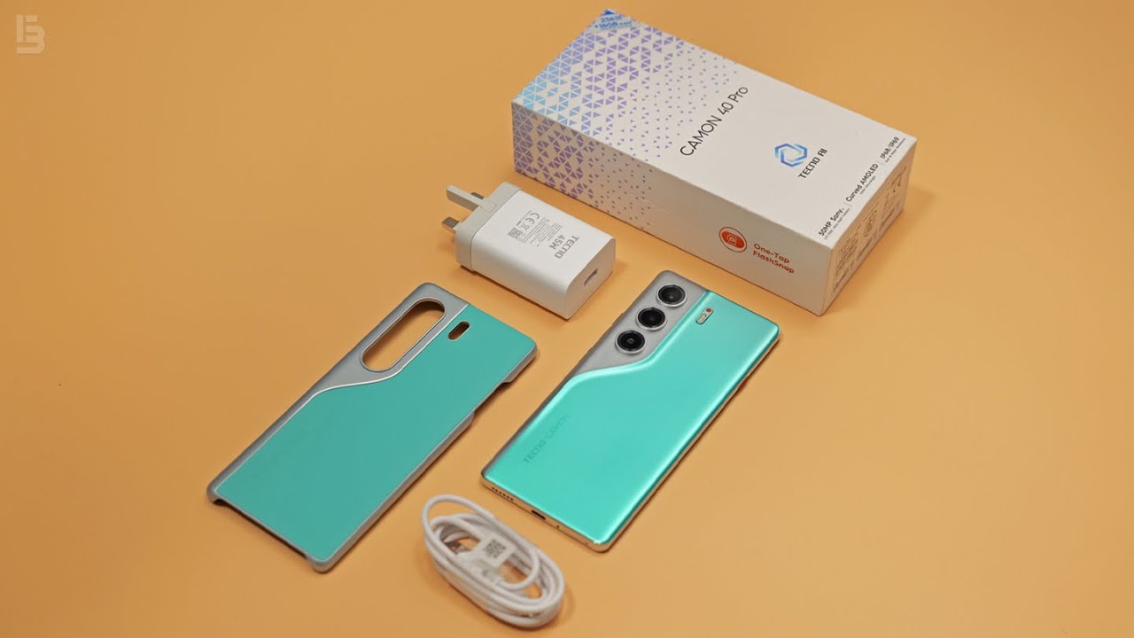 Tecno Camon 40 Pro Unboxing, Setup, ASMR