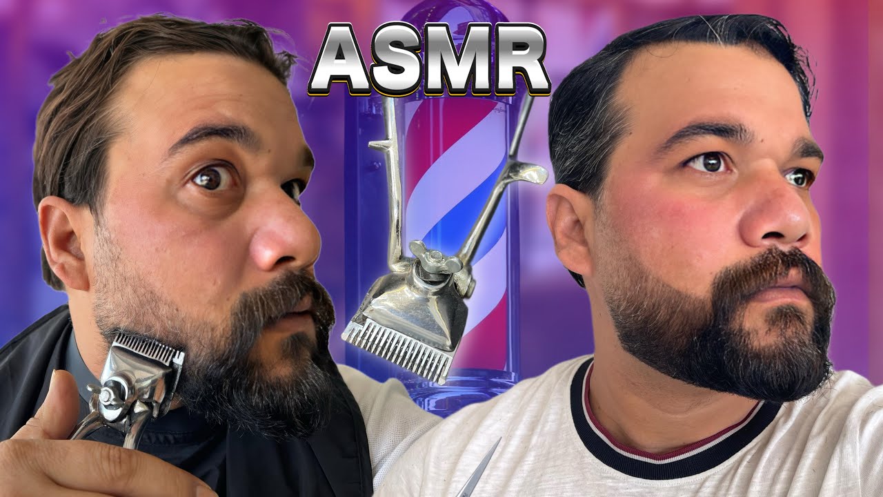 (ASMR) 💈CLIPPERS ONLY ASMR Beard Trim and Shave Roleplay Experience