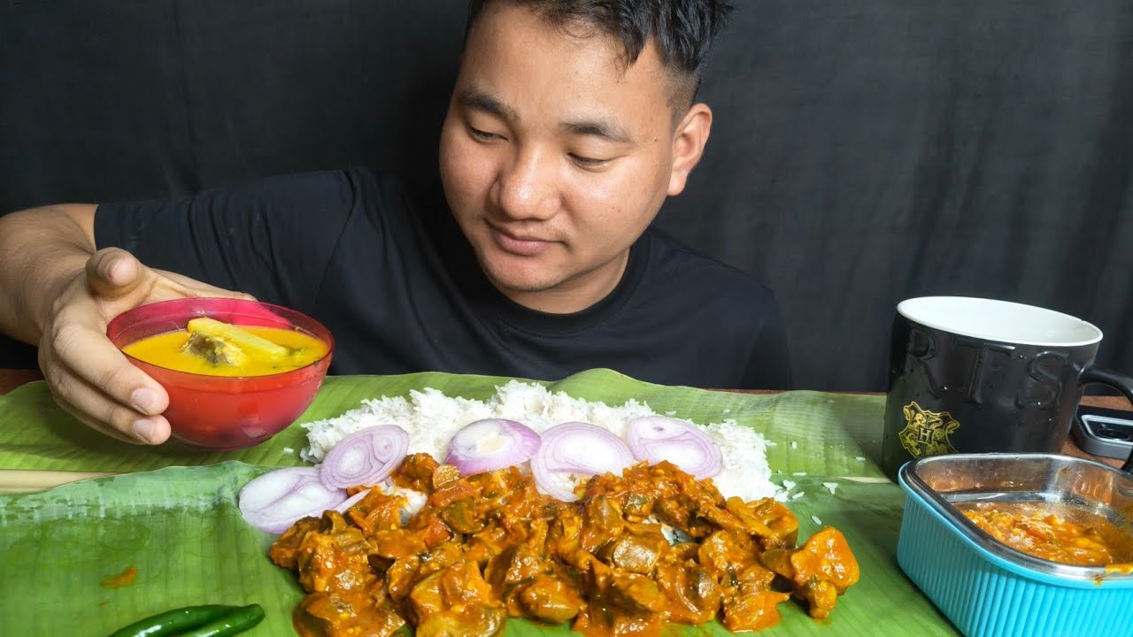 MUKBANG || Huro Gellei Hangor Mui With Mass And Onion 🧅 || Pintu Mukbang