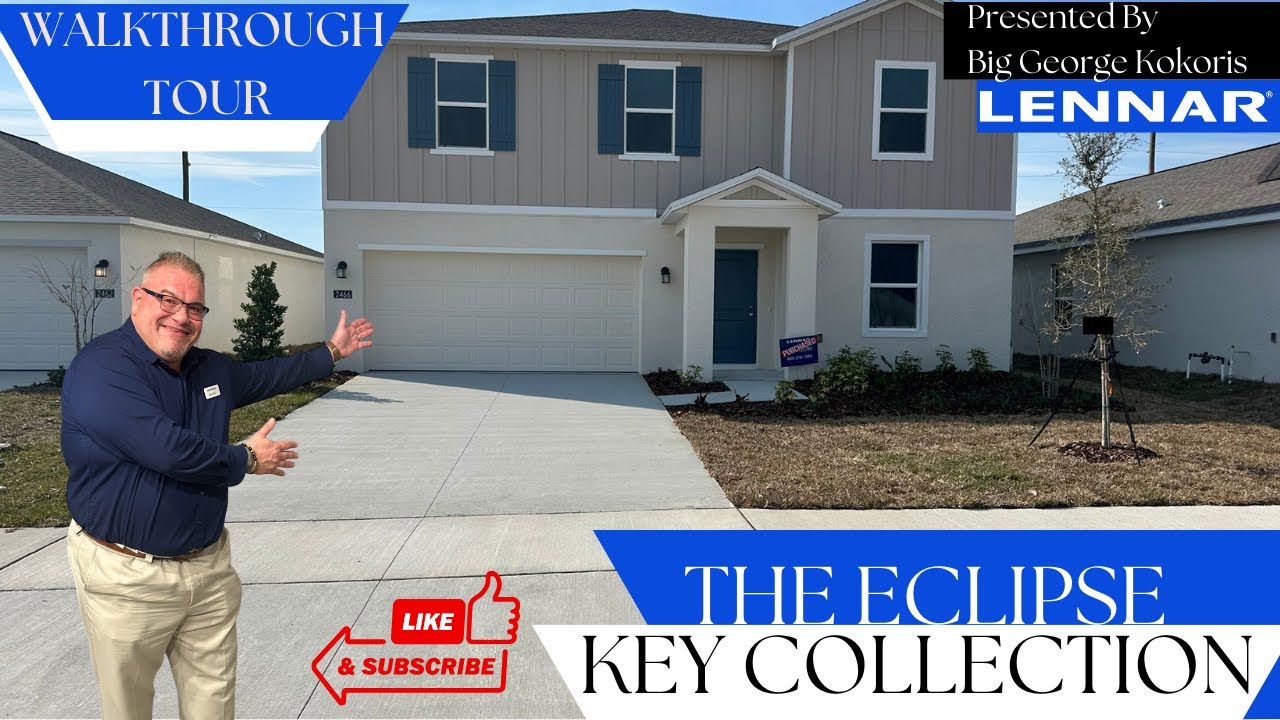 🏡 Lennar&rsquo;s Eclipse Model Walkthrough! | 5 Bed, 3 Bath | New Construction in Polk County, FL