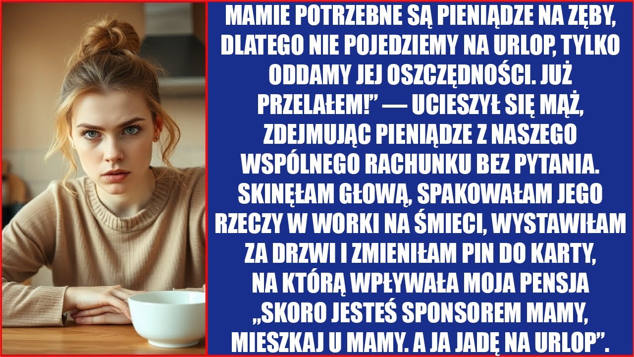„Zamknij się i nie wtrącaj się w nasze sprawy! Syn postanowił sprzedać!” — wyrzuciła teściowa...
