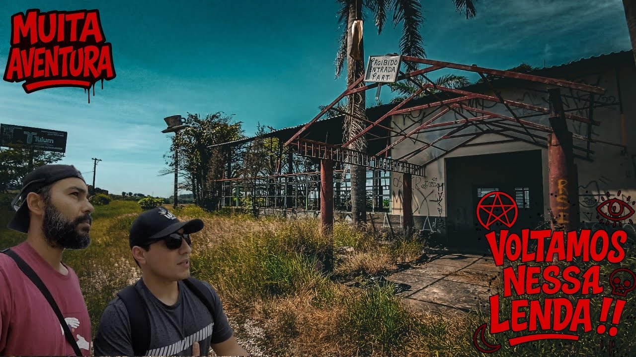 VOLTAMOS NESSA LENDA E TIVEMOS UMA SURPRESA !!! #urbex #lugaresabandonados
