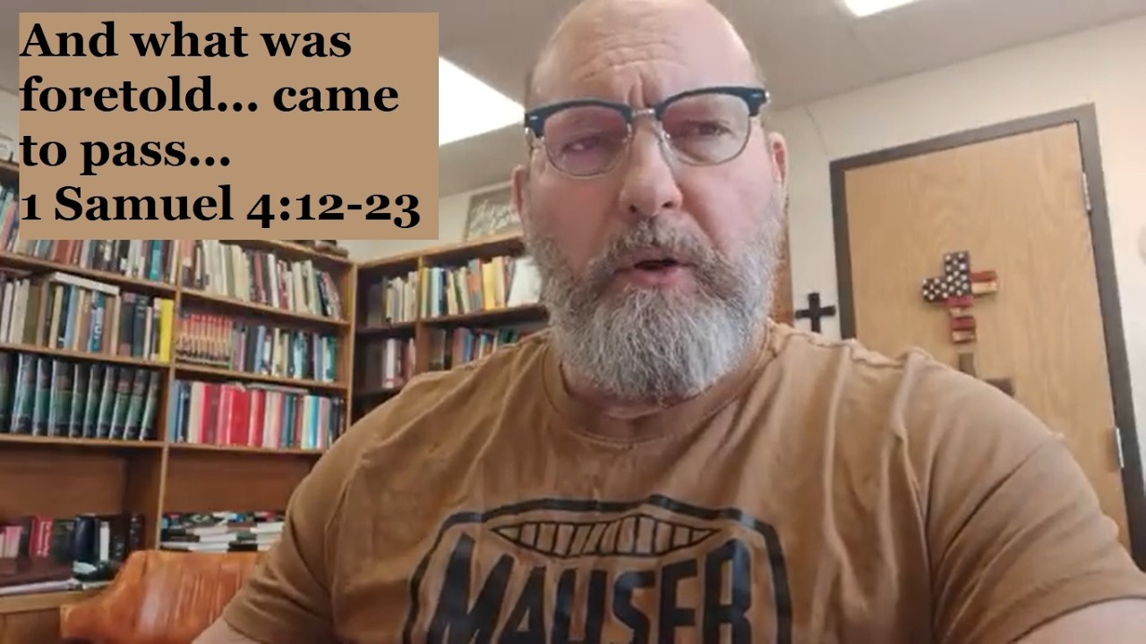 No glory remains - Devotion - Feb 17, 2026 - 1st Samuel 4:12-23 #1samuel #oldtestament #bible