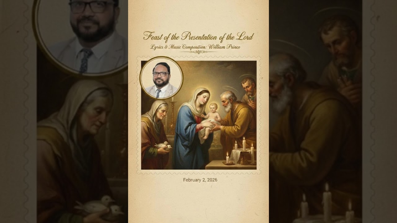 Feast of the Presentation of the Lord – Original Hymn - Lyrics and Music composed by William Prince.