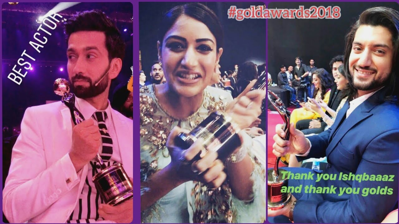Ishqbaaz Goldawards 2018 || Nakuul , Surbhi, Kunal winning Awards || Ishqbaaz latest Updates