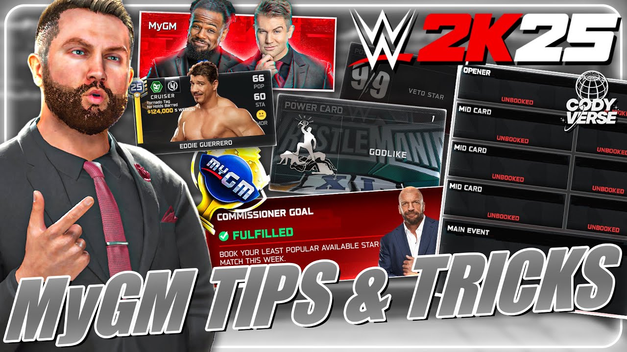 The ULTIMATE MyGM Guide! How to Design Your Save and DOMINATE The Competition! | WWE 2K25 MyGM