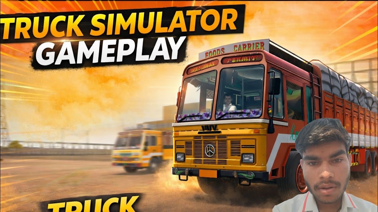 Indian Truck Simulator Gameplay 😱 | Aaj Pehli Baar Heavy Truck Chalaya! 🚛🔥।Prahlad Gaming