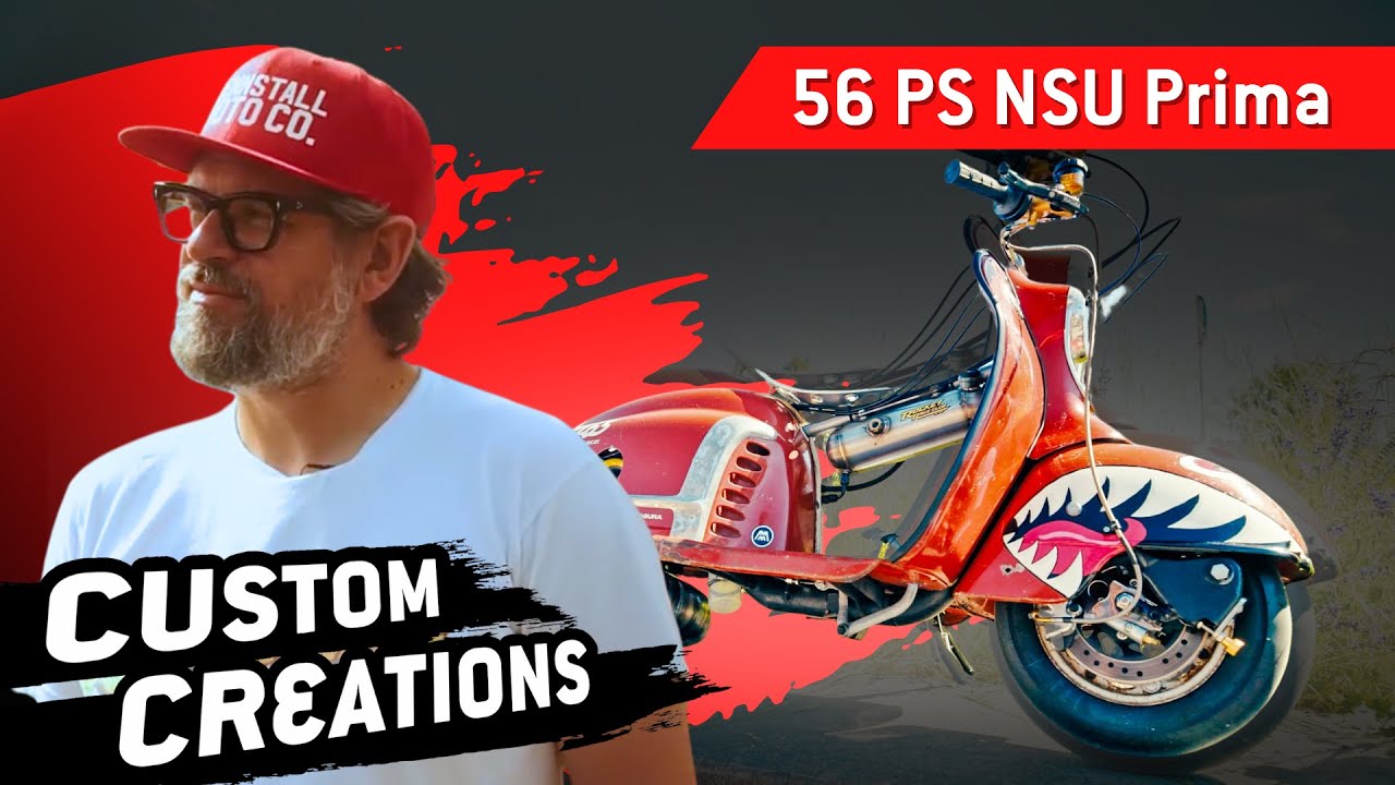 Unikat mit 56 PS: NSU Prima trifft auf Lambretta-Design & Renntechnik 🔥 | Custom Scooter Creations