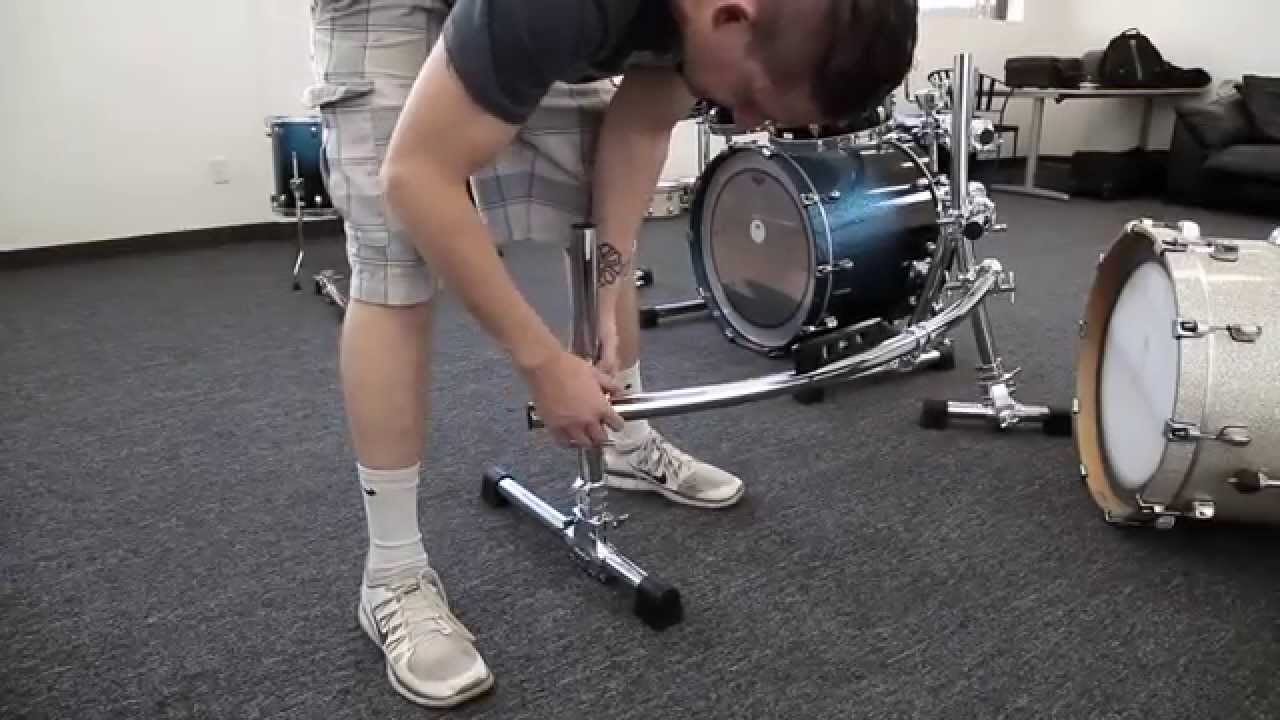 Jason Derulo Drummer James Agnew's Versatile Drum Rack | Brent's Hang pt1
