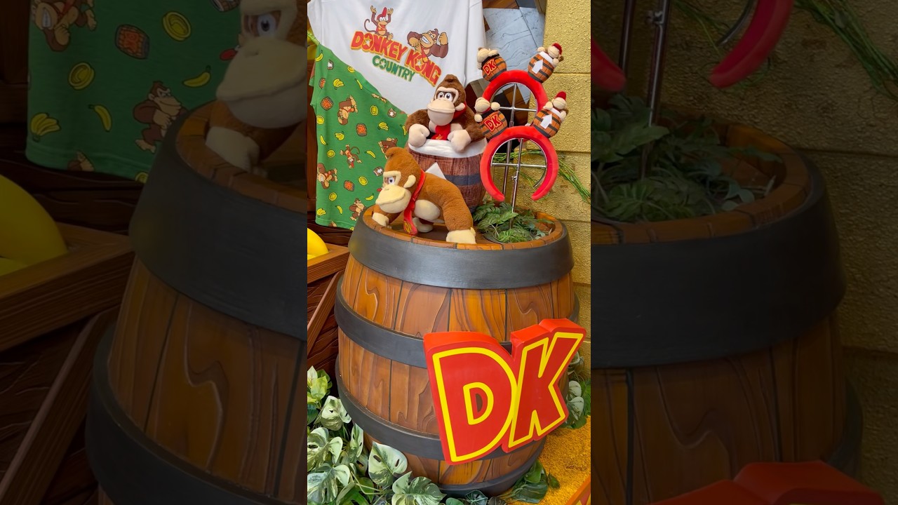 Donkey Kong Merchandise for 2025 at Universal Studios Japan