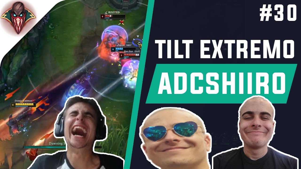 😂Los MEJORES TILTEOS y ENFADOS de ADCSHIIRO | Recopilaci&oacute;n de Twitch Espa&ntilde;a | League Of Legends| #30