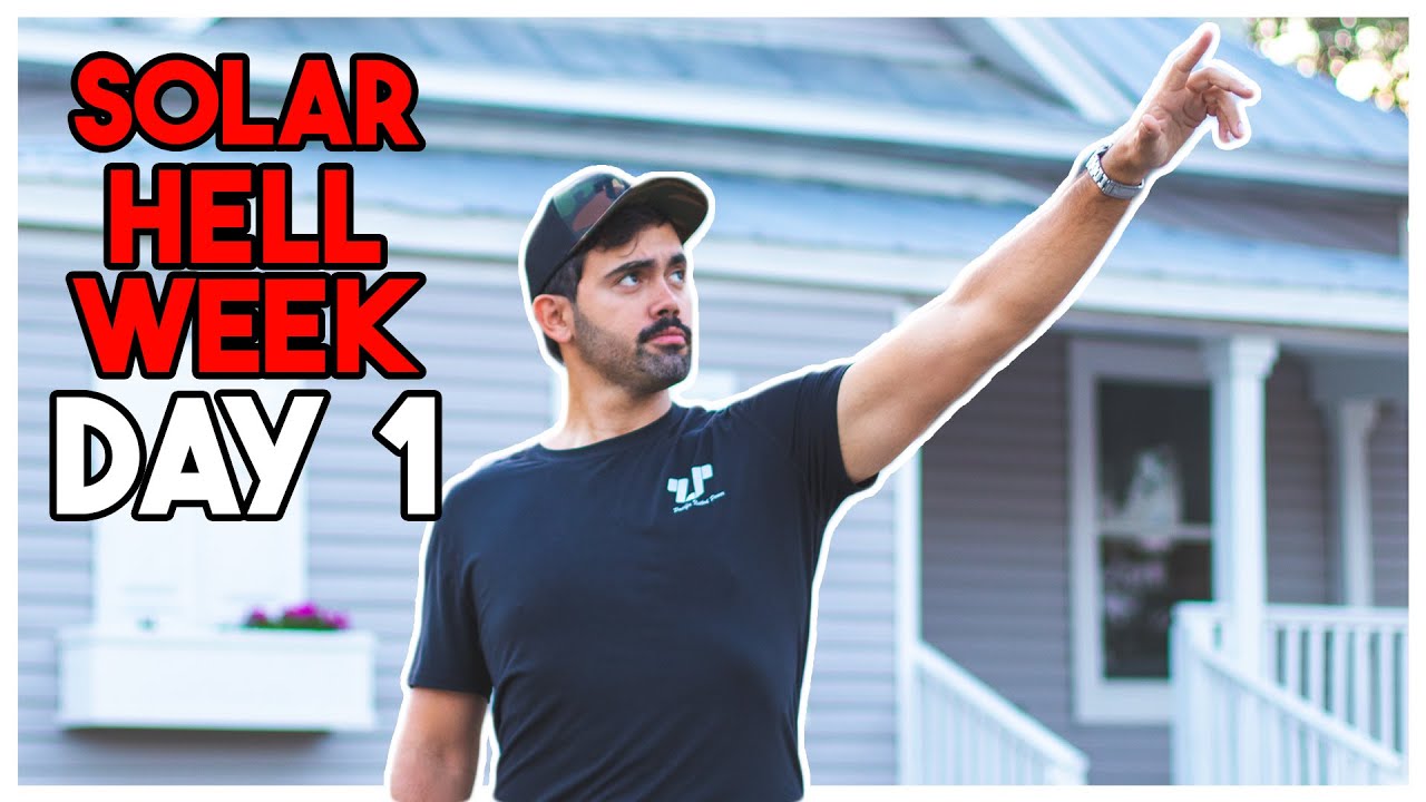 SAVING A SOLAR DEAL and 3 APPOINTMENTS SET - HELL Week With the Wolf Of Solar