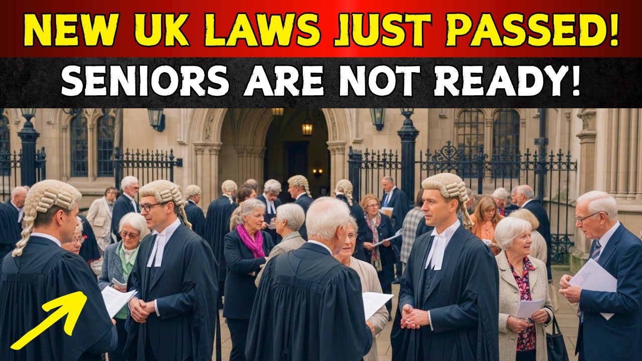 JUST PASSED: 10 SHOCKING UK Laws Every Senior Must Know in 2025