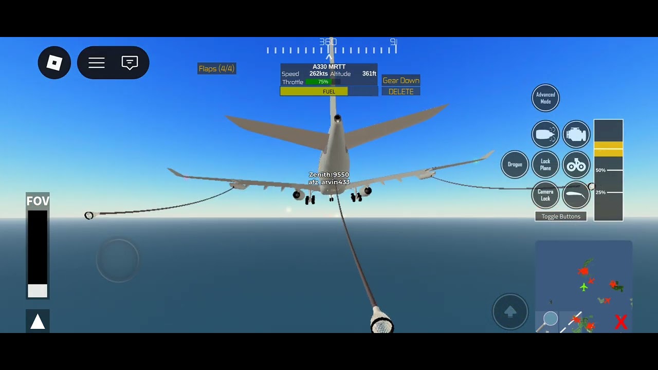 Flight 4 of grow fathi