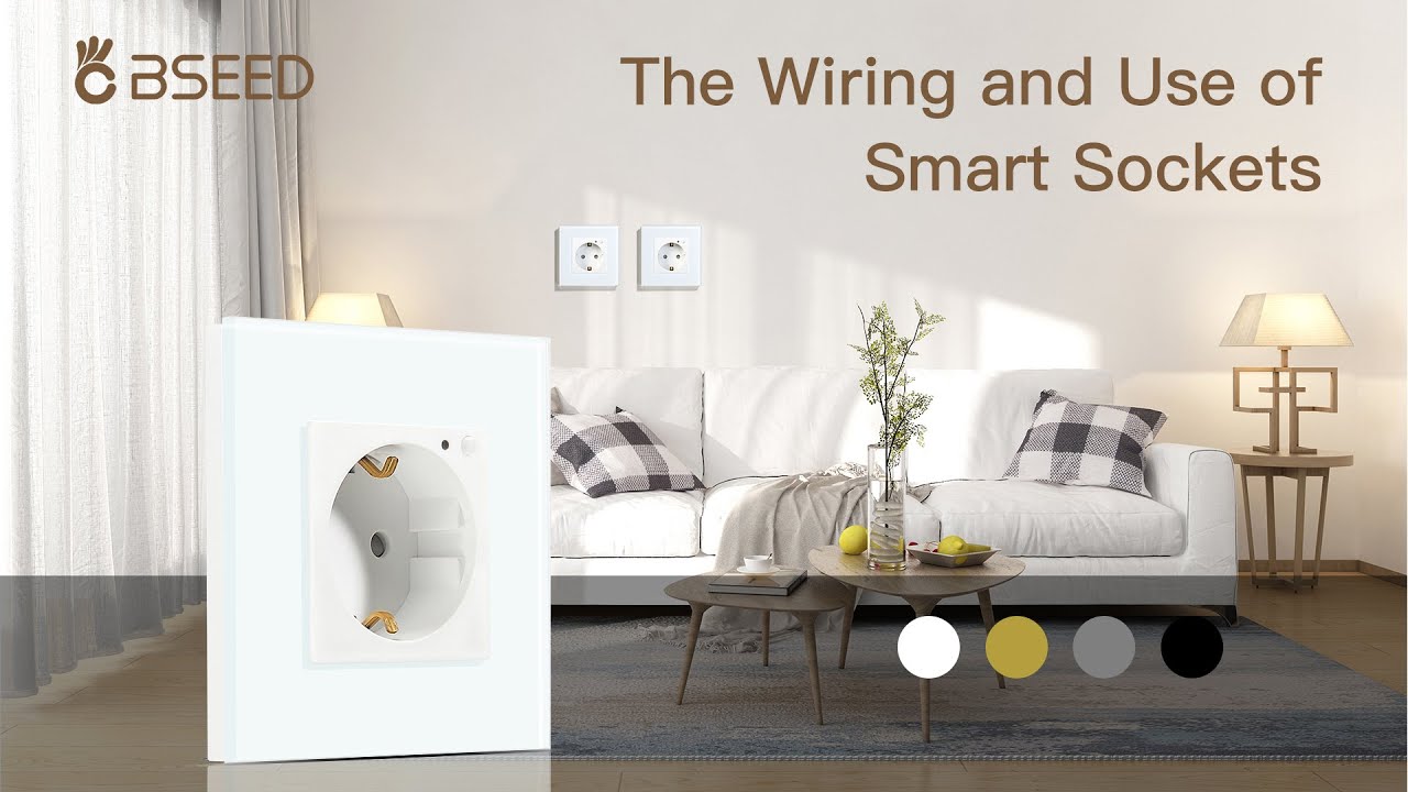 BSEED WiFi EU Socket Show Time,4 Color Options