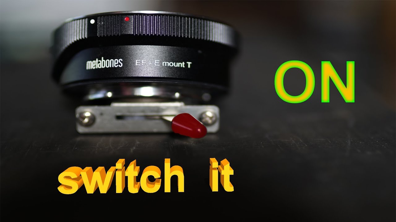 Metabones Adapter - How To SWITCH Modes from Green (regular) to ADVANCED