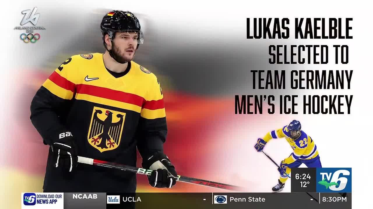 Former LSSU hockey captain Lukas Kaelble named to Germany Olympic team