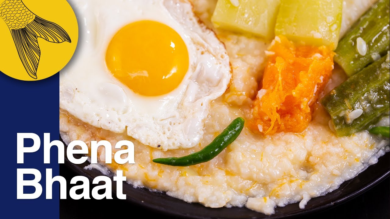 Phena Bhaat&mdash;Sheddo Bhaat / Bhaate Bhat&mdash;Bengali Rice Congee&mdash;Quick & Easy Comfort Food |