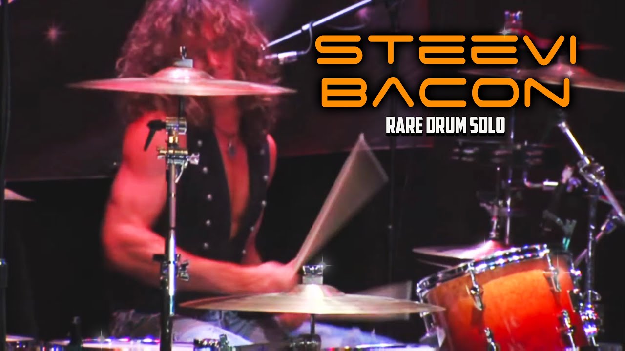 Steevi Bacon SONOR DELITE - RARE drum solo (short)