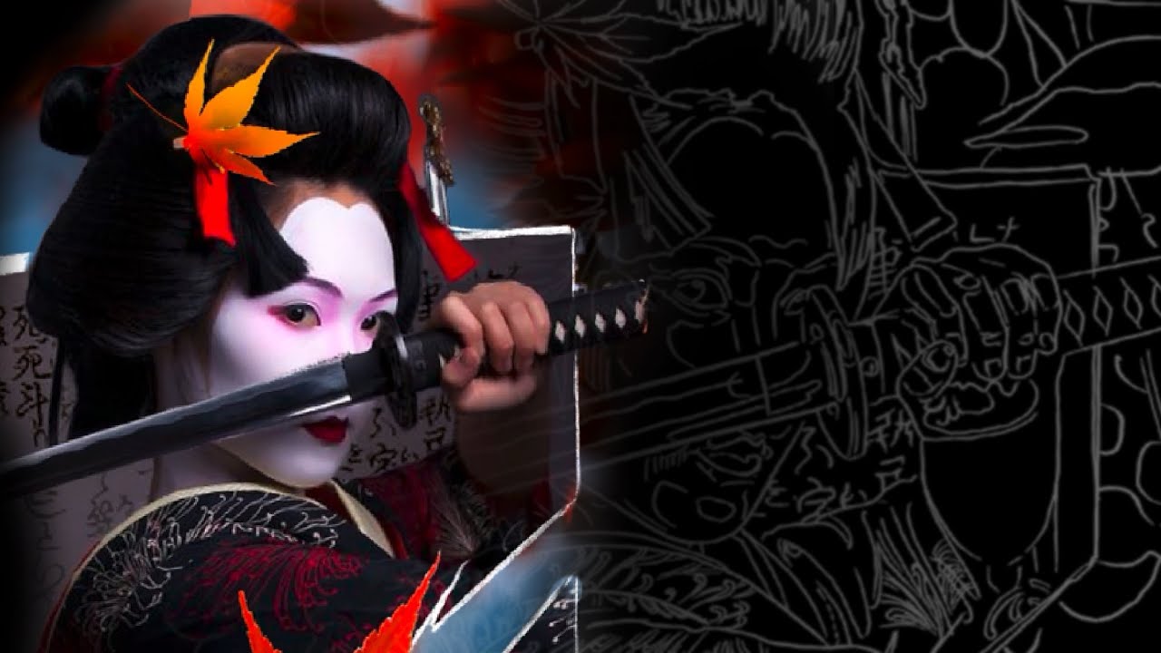Geisha tattoo timelapse