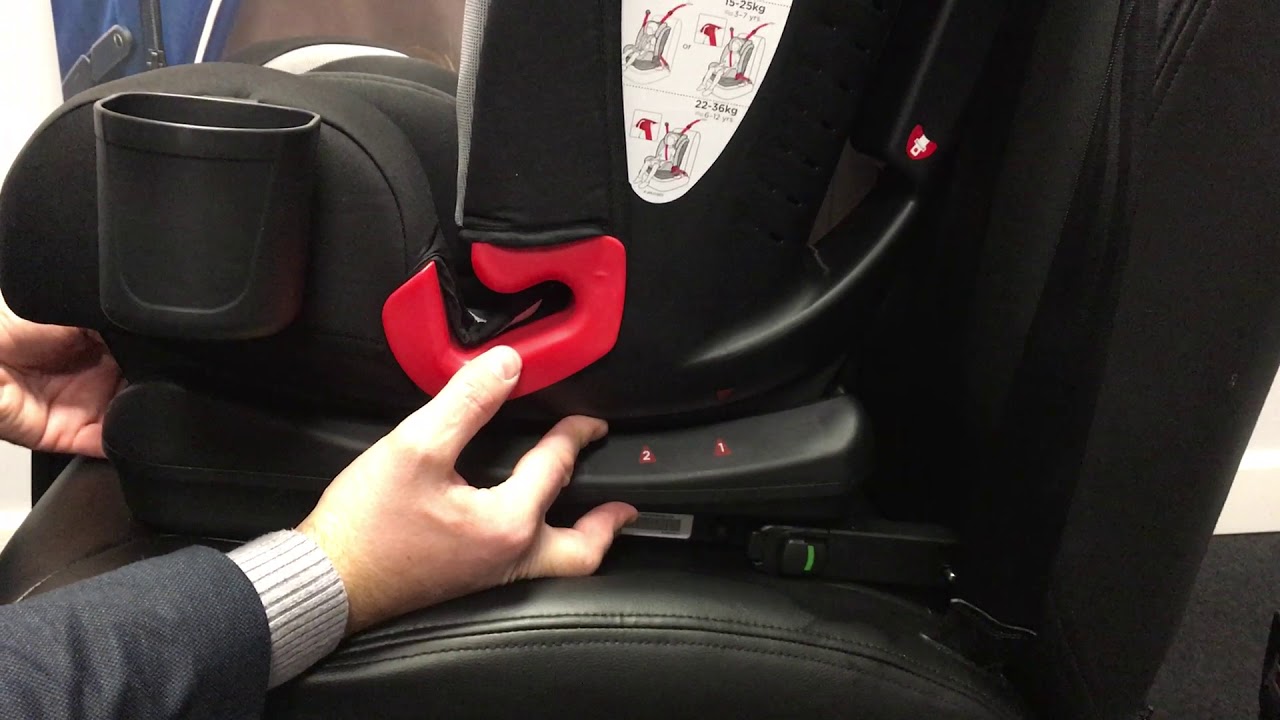 Simple steps to removing any ISOFIX car seat