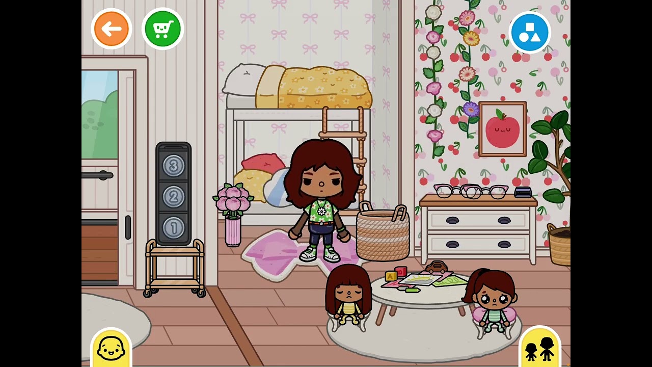 العائلة الجميلة، لعبة توكا بوكا