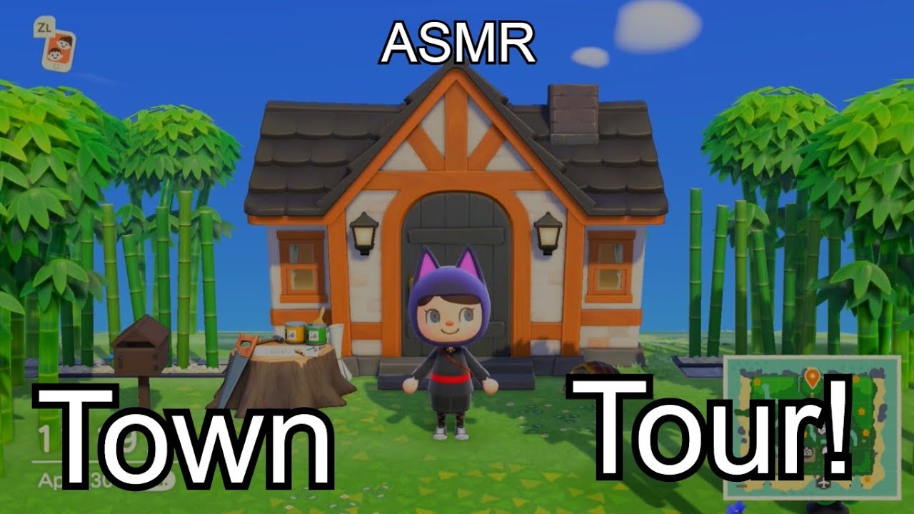 ASMR | Animal Crossing: New Horizons Town Tour!