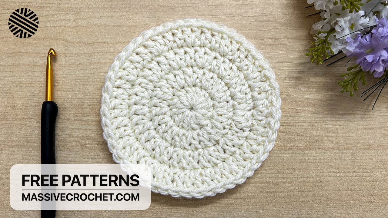 👌 How to Crochet a PERFECT Circle Without Seam! ✅ QUICK & EASY Crochet for Beginners
