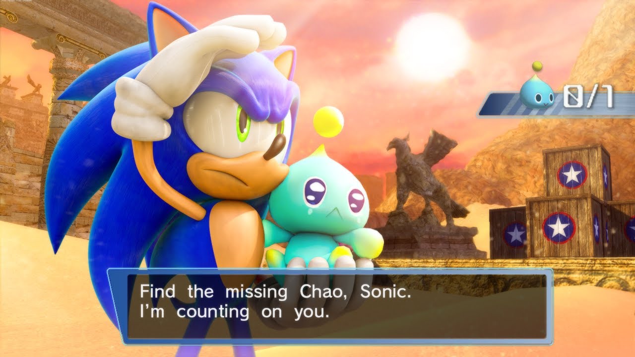 Геймплей Sonic P-06: The Lost Chao Quest