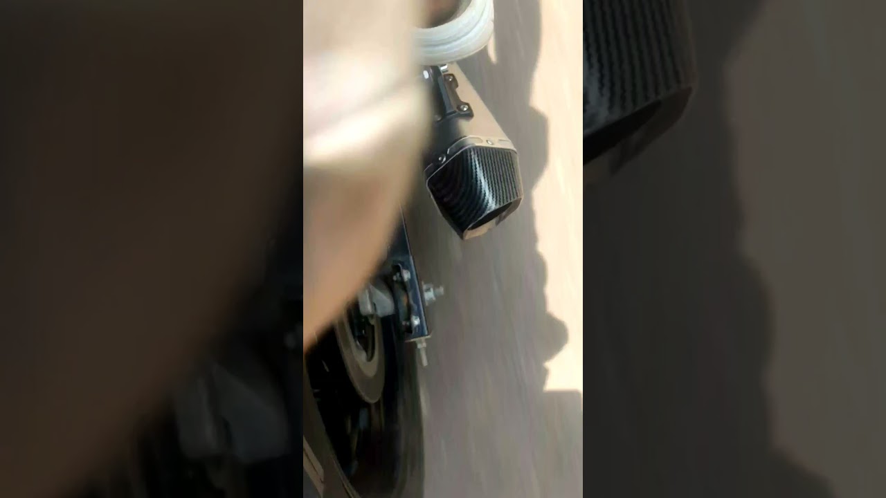 Akrapovic exhaust on Mt 15 v2... 💥