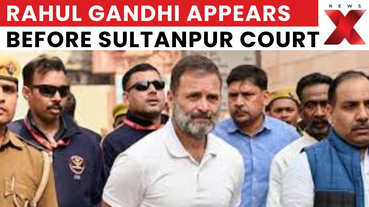 Rahul Gandhi Appears In Sultanpur Court In 2018 Defamation Case Against BJP Leader