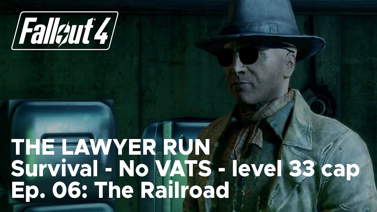 Fallout 4 | The lawyer run (Nora) - Ep. 06: The Railroad