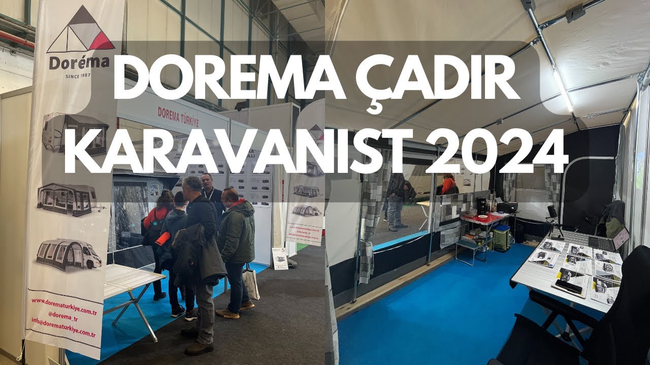DOREMA Karavan Önü Çadır Modellerini Gezdik