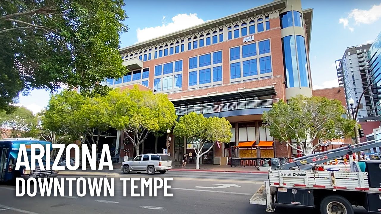 Downtown Tempe Walking Tour - Mill Avenue, Arizona, United States