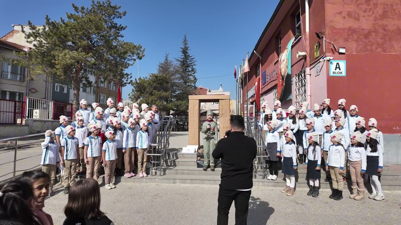1 Hava İkmal Bakım Merkezi İlkokulu Çanakkale Zaferi Anma Töreni 2026