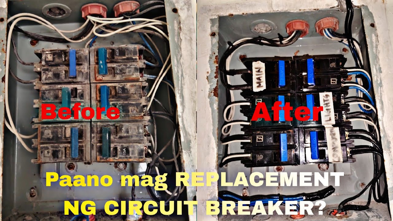 Paano mag REPLACEMENT NG CIRCUIT BREAKER? 