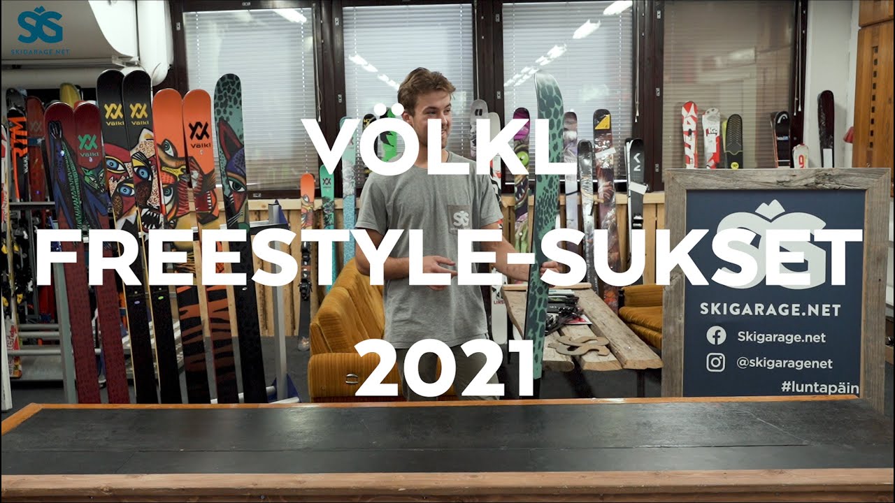 VÖLKL FREESTYLE-SUKSET 2021 TUOTE ESITTELYVIDEO | SKIGARAGE.NET