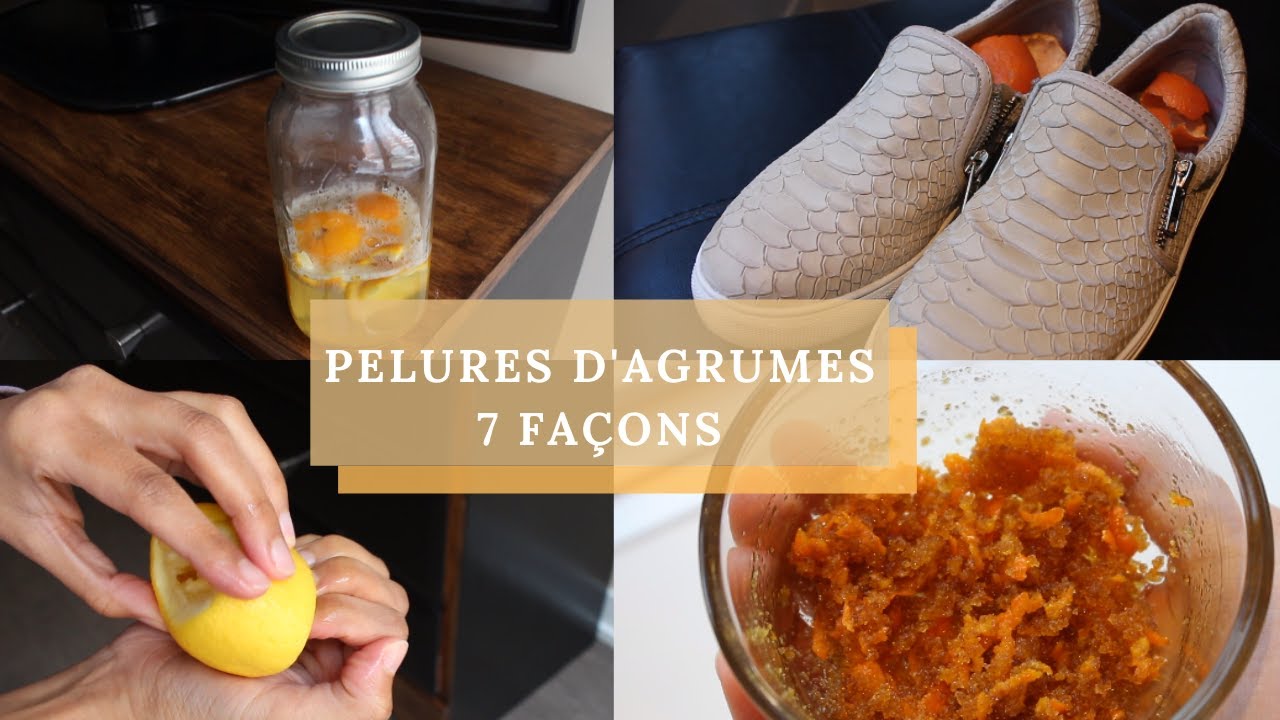 ♡7 astuces beauté et maison avec les pelures d'agrumes♡