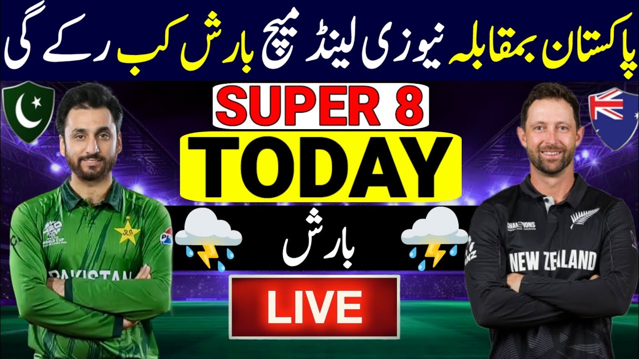Pakistan Vs New Zealand Match Delayed Due To Rain | T20 World Cup 2026 Pak Vs Nz | Pak Vs Nz WC 2026