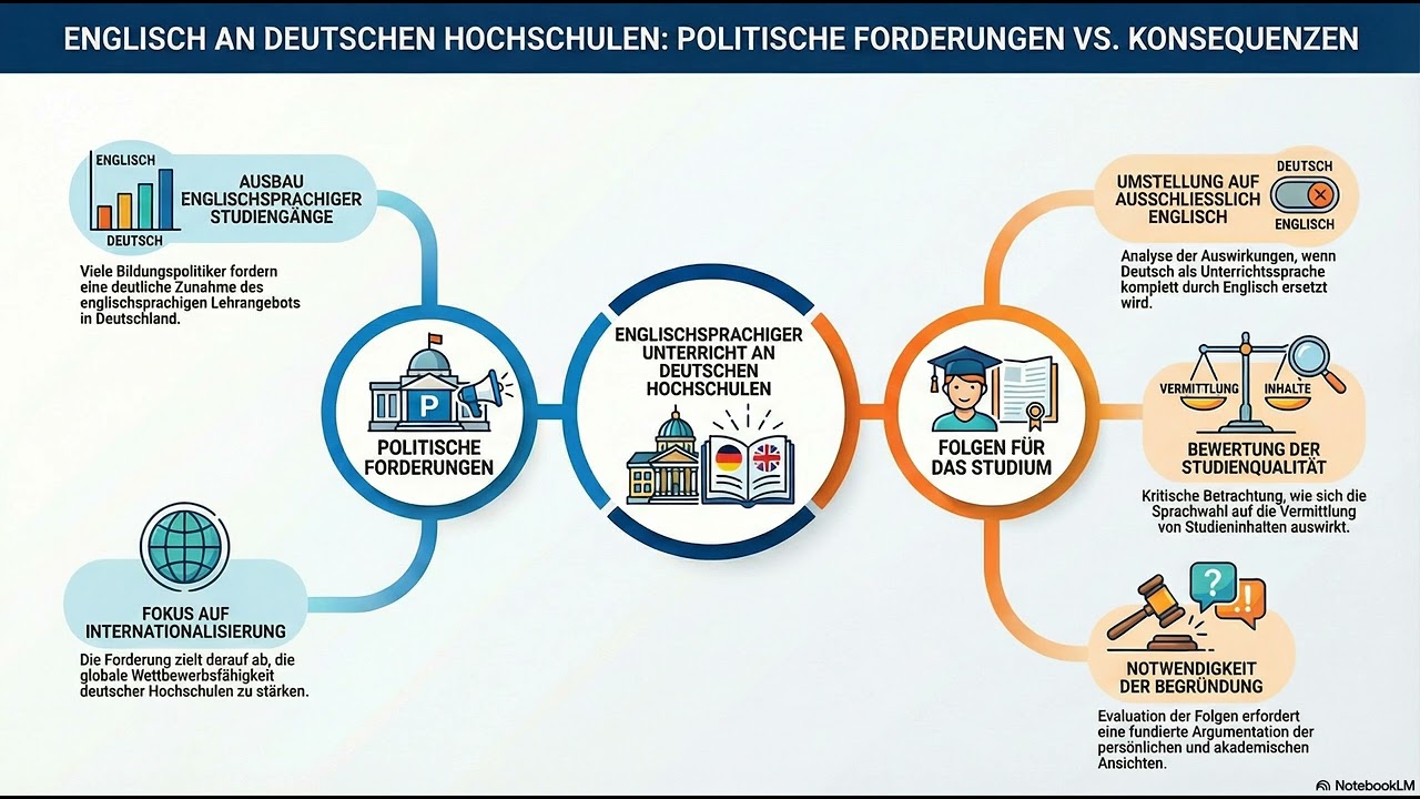 English an Deutschen Hochschulen | Deutsch C1 | Deutsch lernen Podcast
