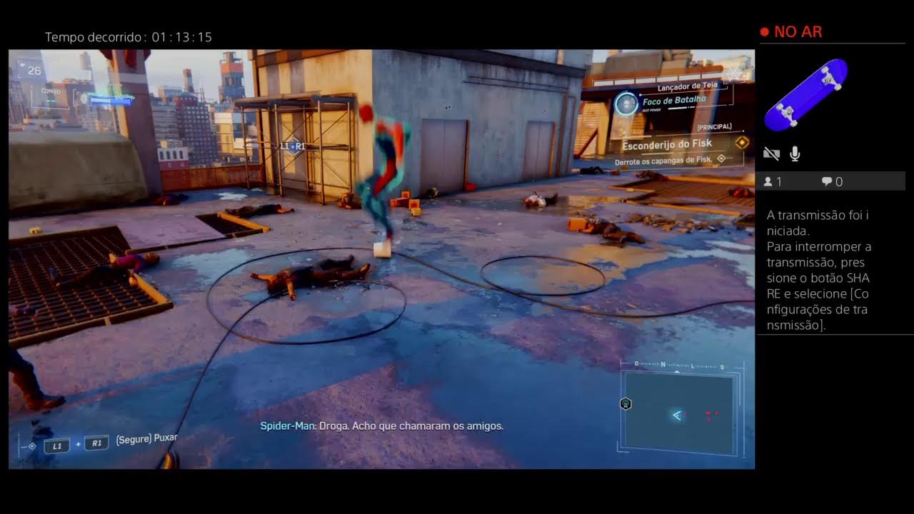 Gameplay Spider Man no Ps4