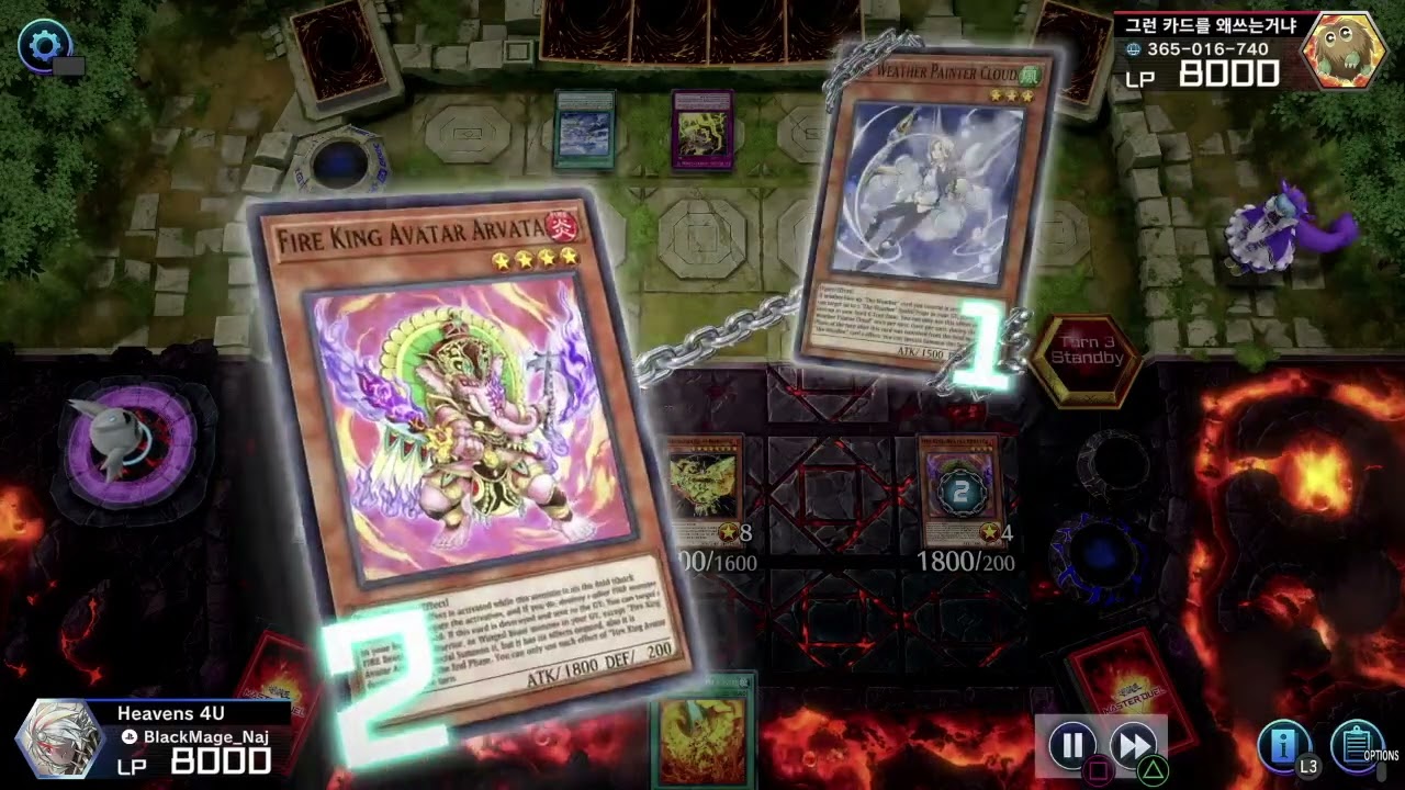 CANT PAINT IF EVERYTHING IS ON FIRE- Fire King Yugioh Master Duel Replays