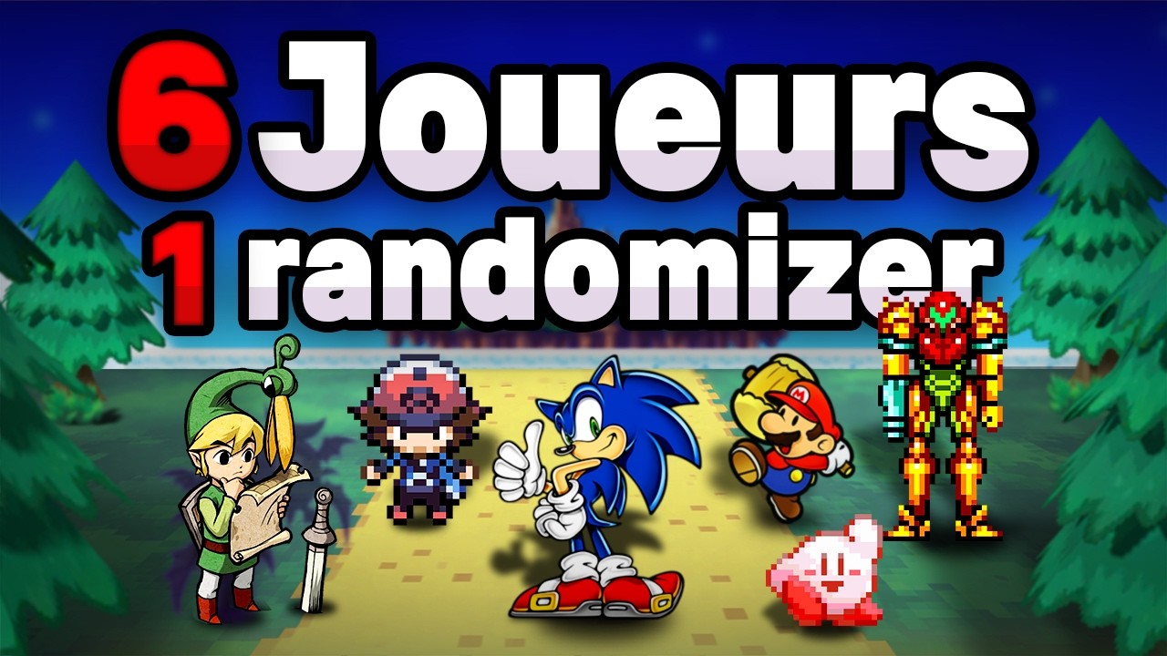 On a FUSIONNÉ 6 jeux dans un seul RANDOMIZER