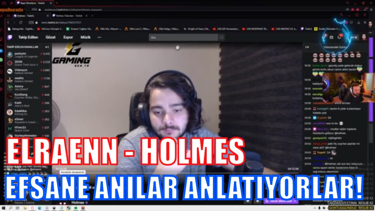 ELRAENN - HOLMES ELRAENN İLE KİLOSU HAKKINDA DALGA GEÇİYOR - SPOR VE KARANTİNA ANILARI ANLATIYOR