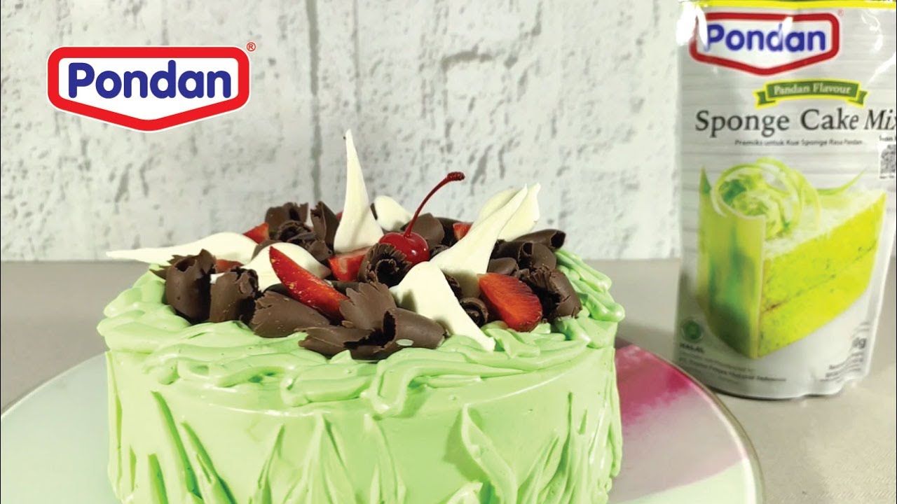 Pondan Sponge Kukus Pandan 200g