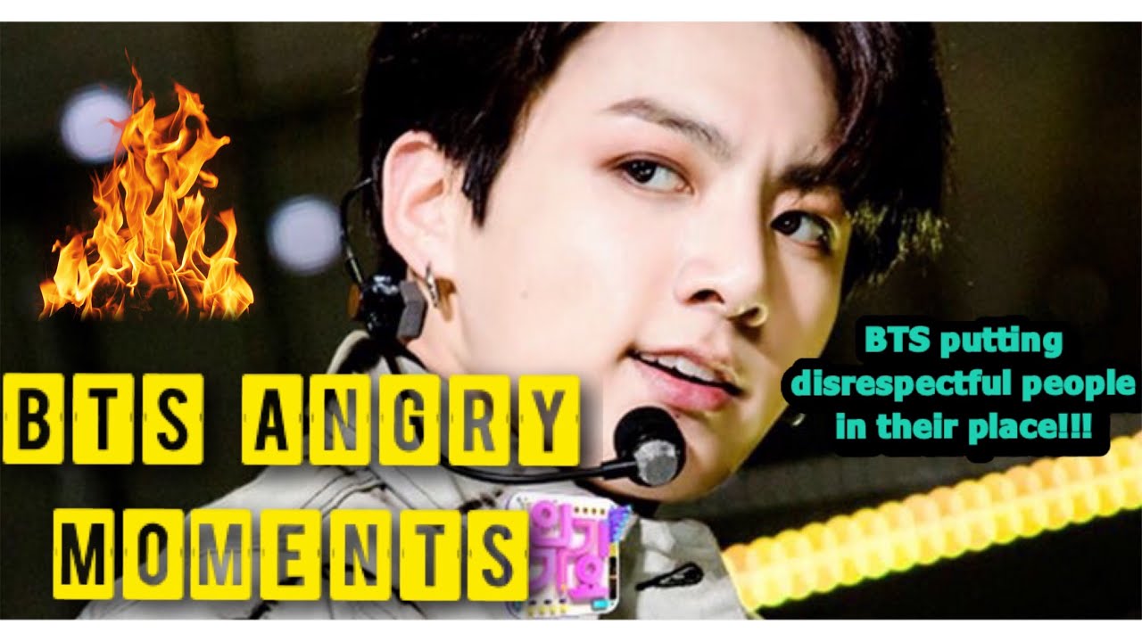 Bts putting disrespectful people in their place