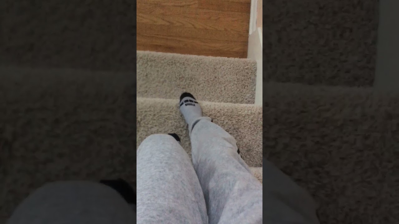 How to slide down stairs