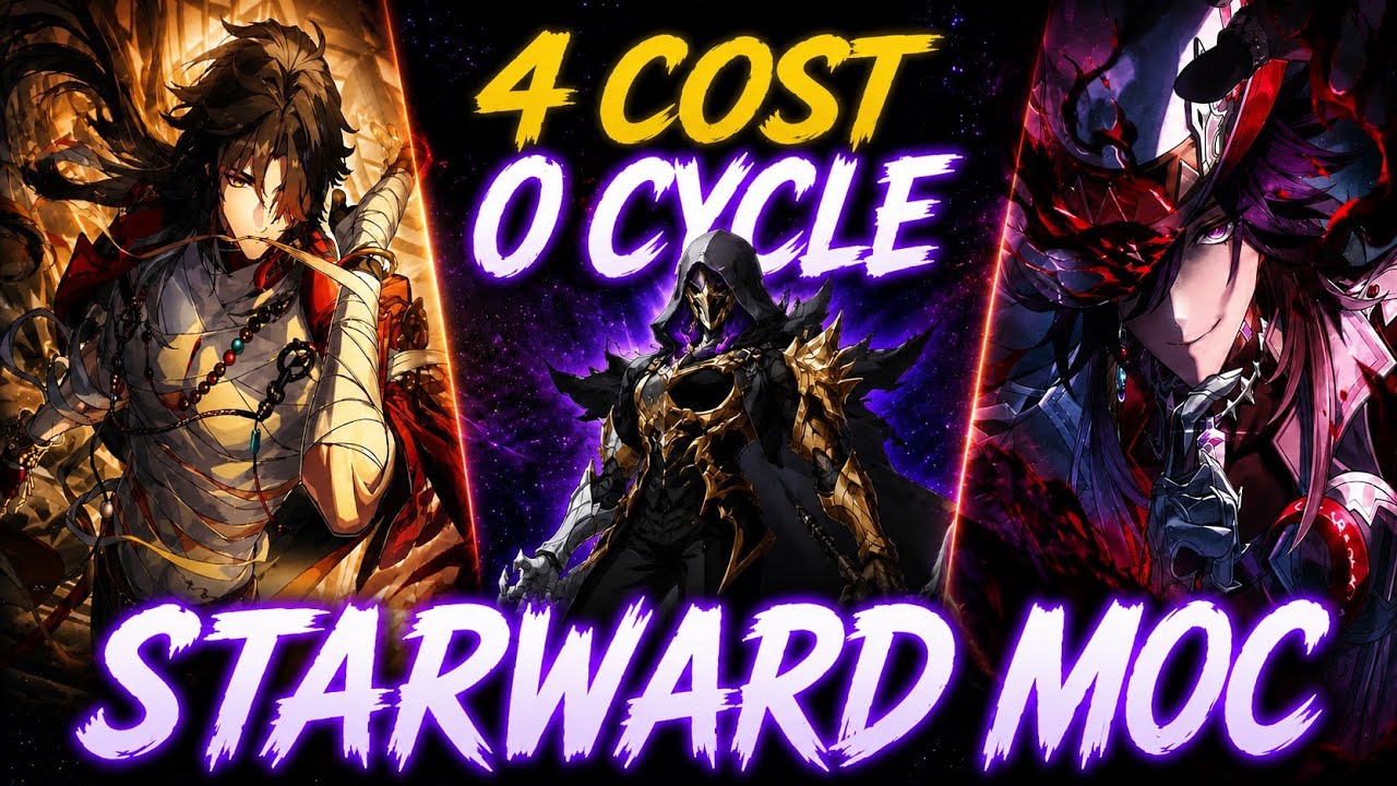 Ashveil zero cycles starward moc 12 with Mortenax Blade | 4 cost | Honkai Star Rail Showcase